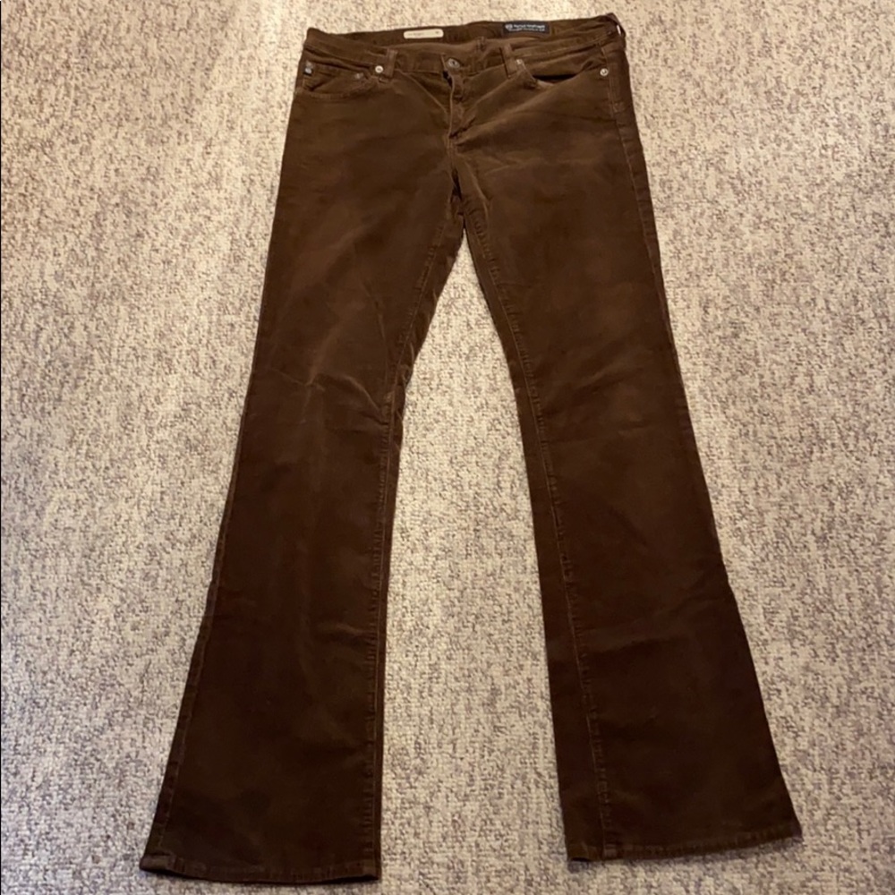 AG cords, size 31, brown, EUC